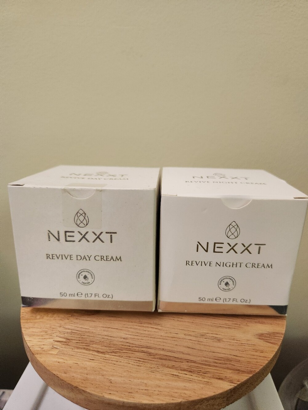 NEXXT Revive Day & Night Cream Set 50ml (1.7 Fl. Oz.) New